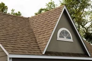 roof covered asphalt shingles roofing construction house rooftop construction