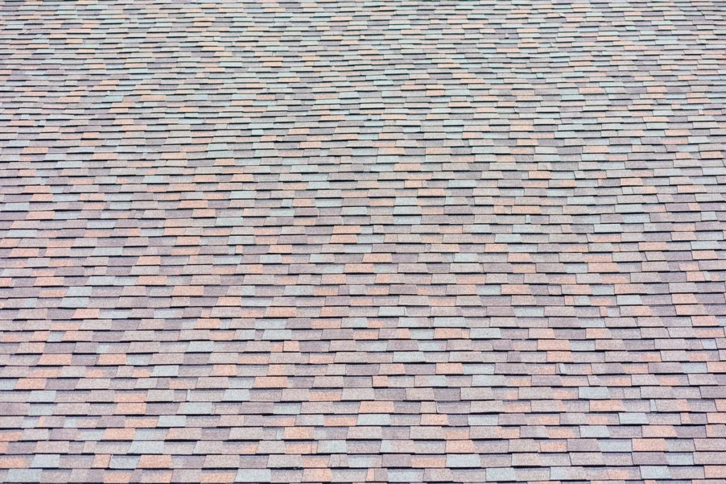 a close up of dimensional shingles