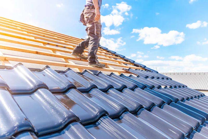 Black Roof Tiles