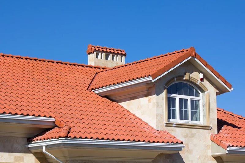 House With Roof Tiles