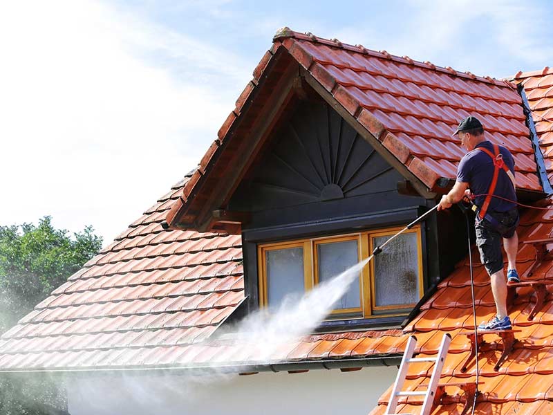 Featured image for “Is Roof Washing Okay? (Do’s, Don’ts, & How to Really Clean Your Roof)”