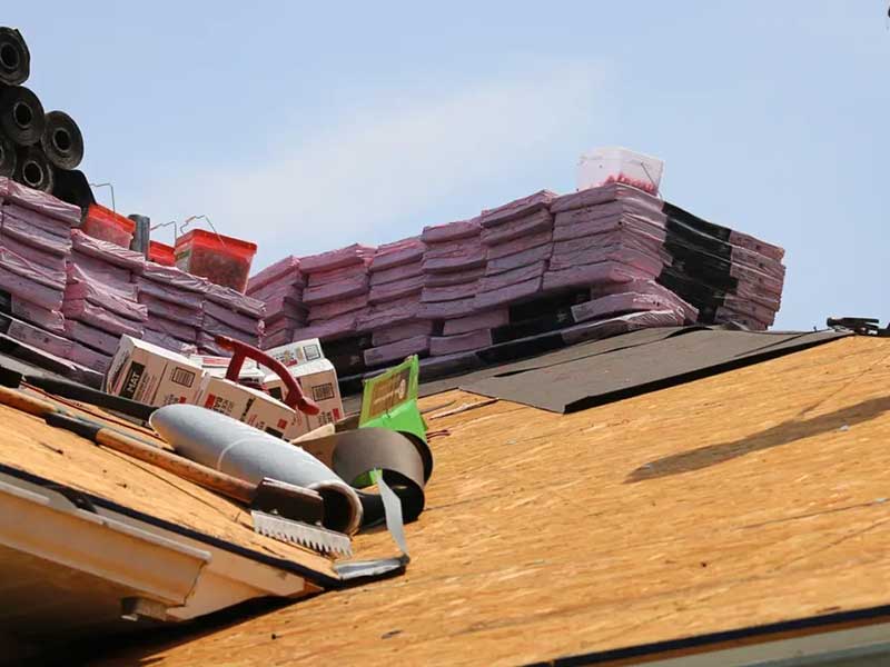 Roof replacement process