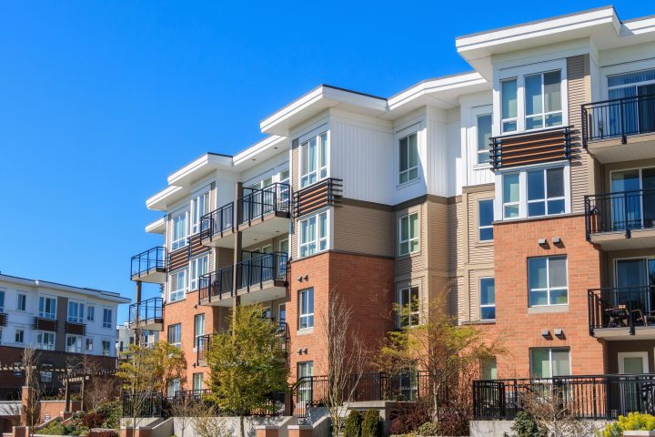 apartment complex roofing-new apartment complex with flat roofing