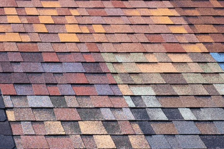 colorful shingles