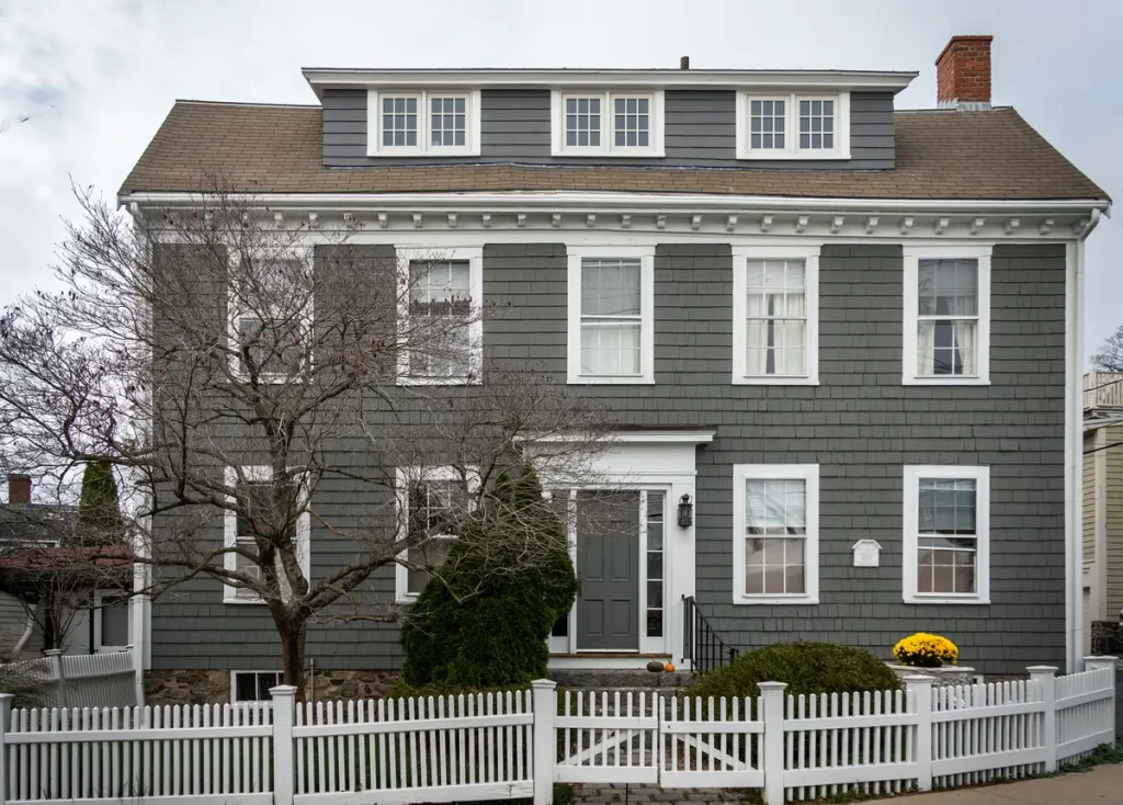 gay and brown house