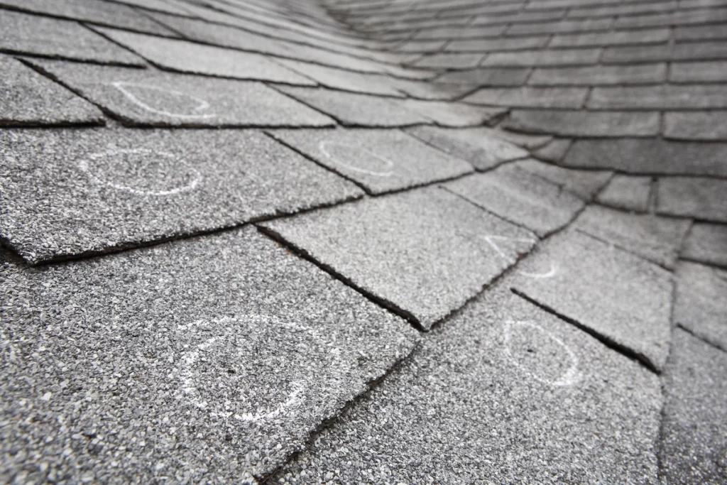 hail damage roof