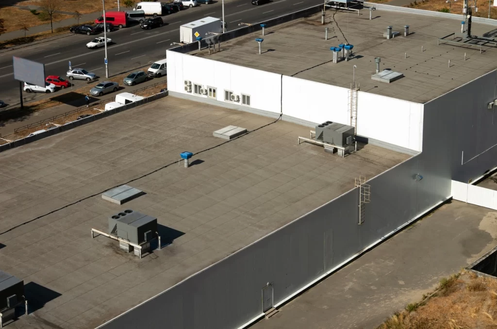 large commercial roof