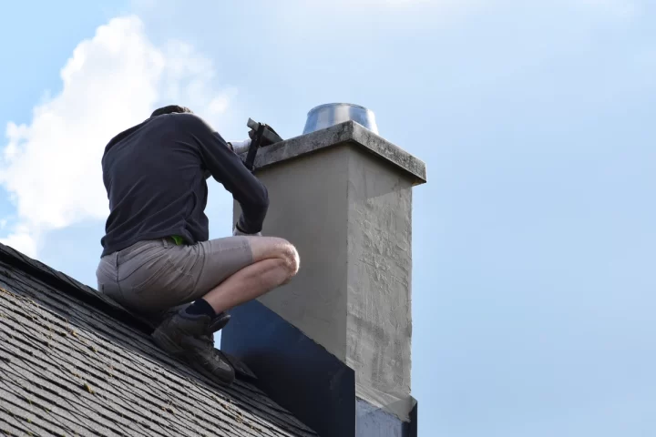 roof flashing install