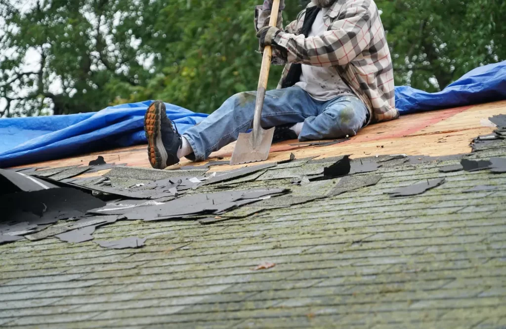 roof tear off