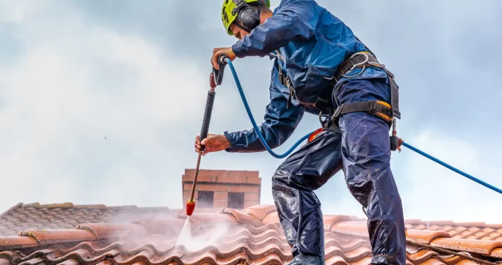 roof washing