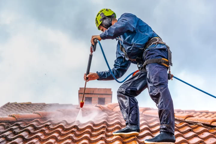 roof washing