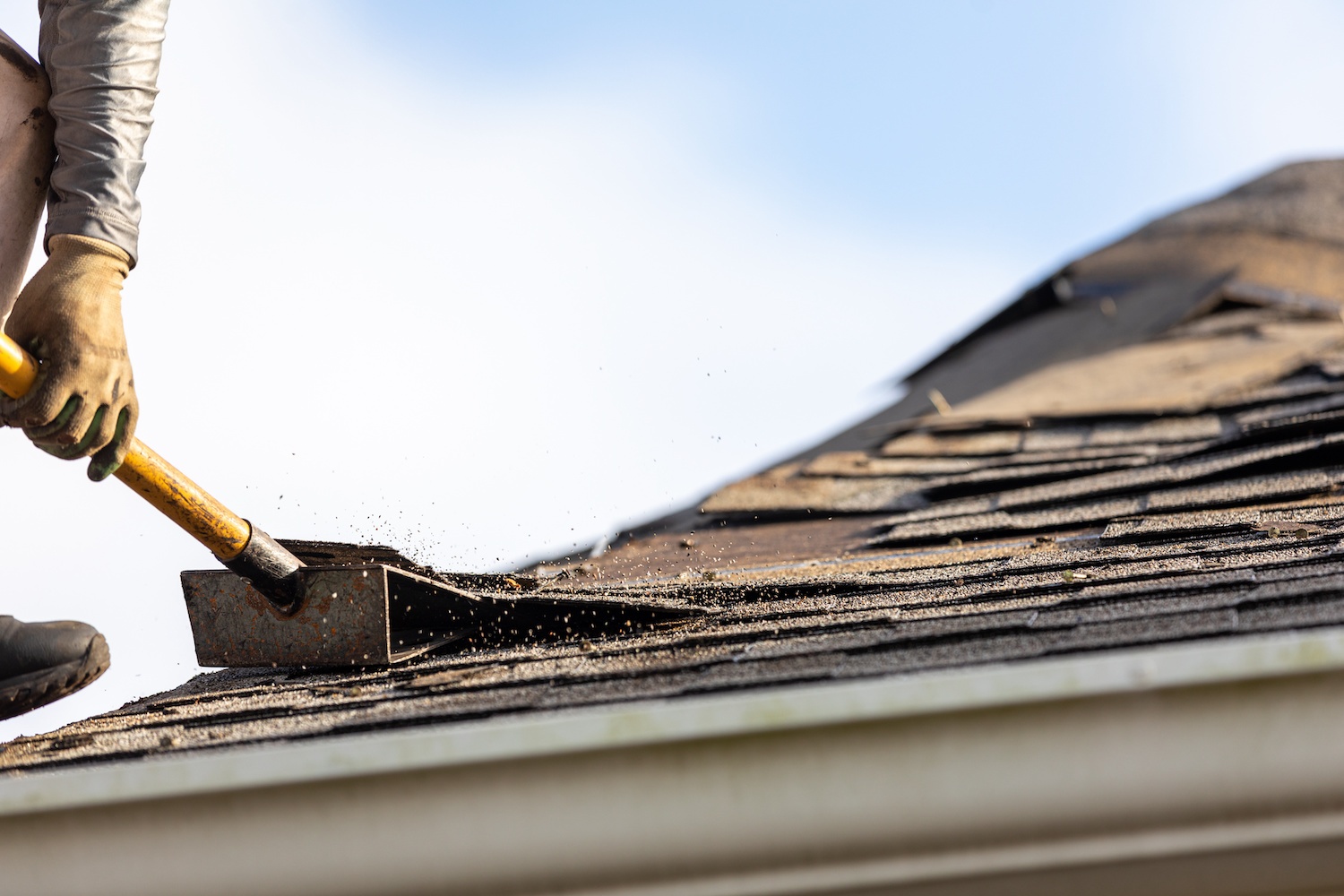 surfside beach roofing scraping