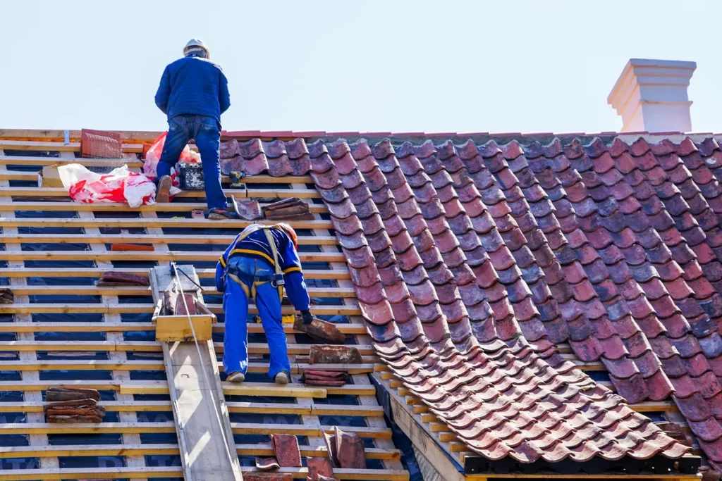 tile roof replacement