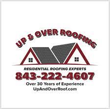 up and over roofing logo 2; roofing companies in myrtle beach