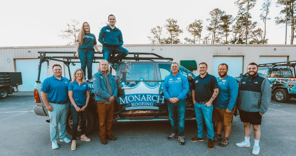 monarch roofing wilmington nc team